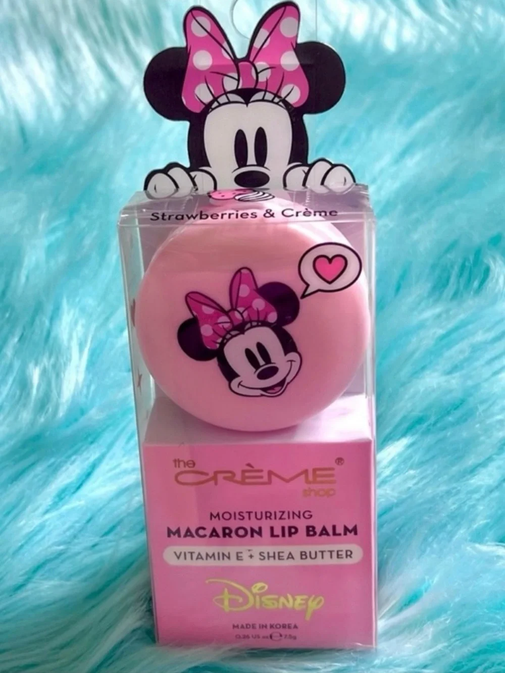 Crème Shop X Disney Strawberries & Crème Limited Edition Minnie Mouse Lip Balm